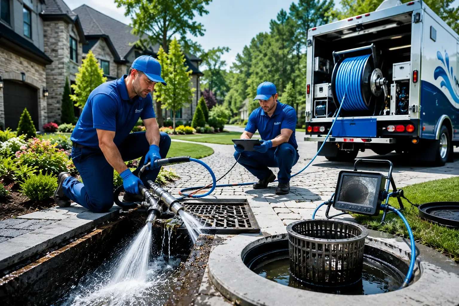 Local outdoor drain cleaning professionals in Etowah, NC